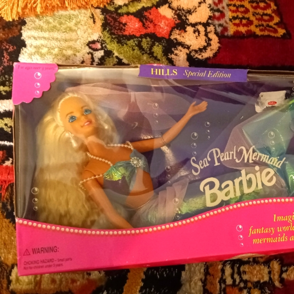 1996 Sea Pearl Mermaid Doll